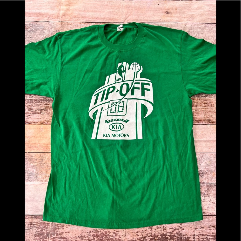 2009 Boston Celtics Tip-Off Game XL T'Shirt 2008 NBA‎ Champions Anvil